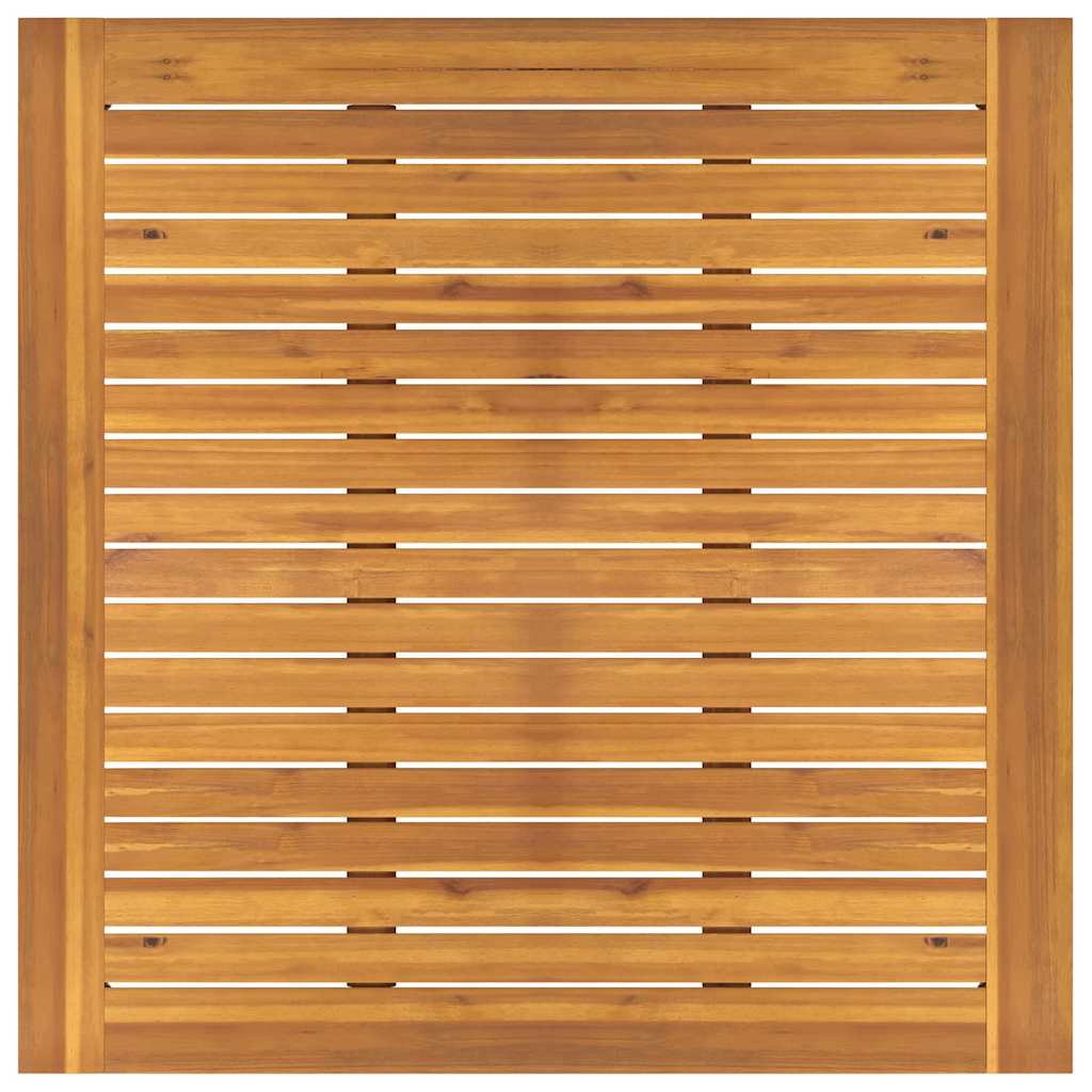 Tuin Eetset 3 Pcs Bruin Massief Acaciahout