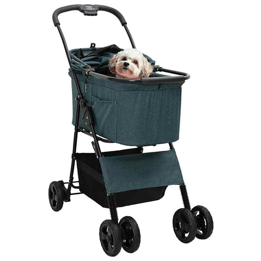 Opvouwbare Huisdierenwagen 81 X 47 X 99 Cm Polyester