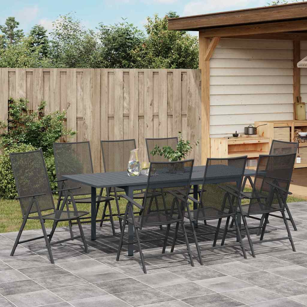 Tuin Eetset 9 Pcs Staal