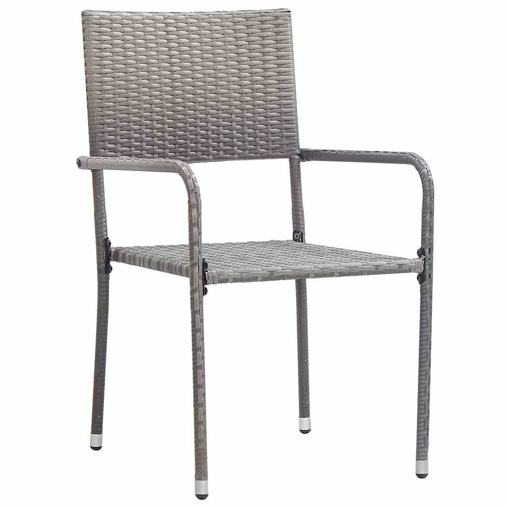 Tuin Eetset 3 Pcs Poly Riet