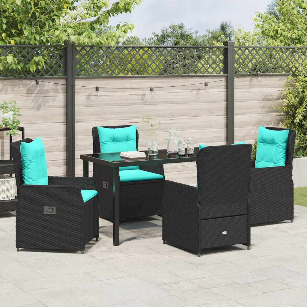 Tuin Eetset 5 Pcs Poly Riet