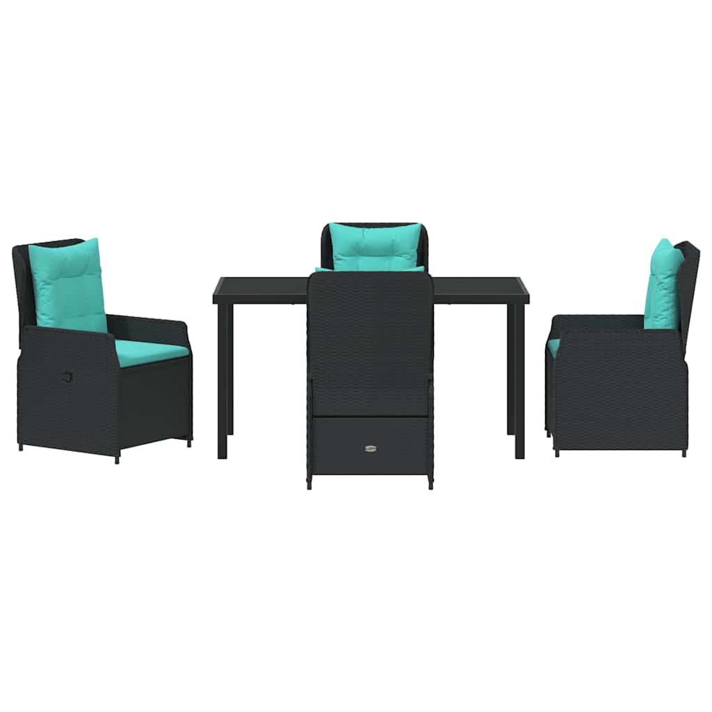 Tuin Eetset 5 Pcs Poly Riet