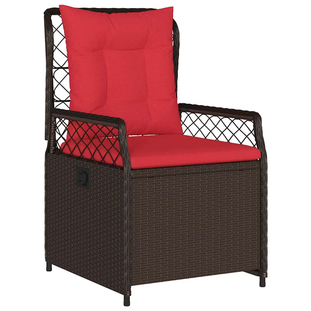 Tuin Eetset 5 Pcs Poly Rattan