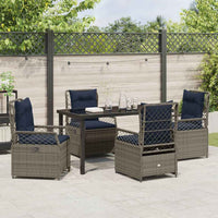 Tuin Eetset 5 Pcs Poly Rattan