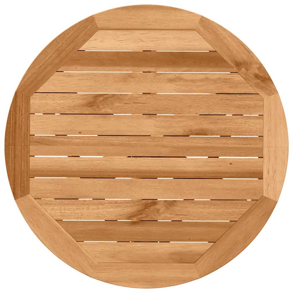 Tuin Eetset 3 Pcs Bruin Massief Acaciahout