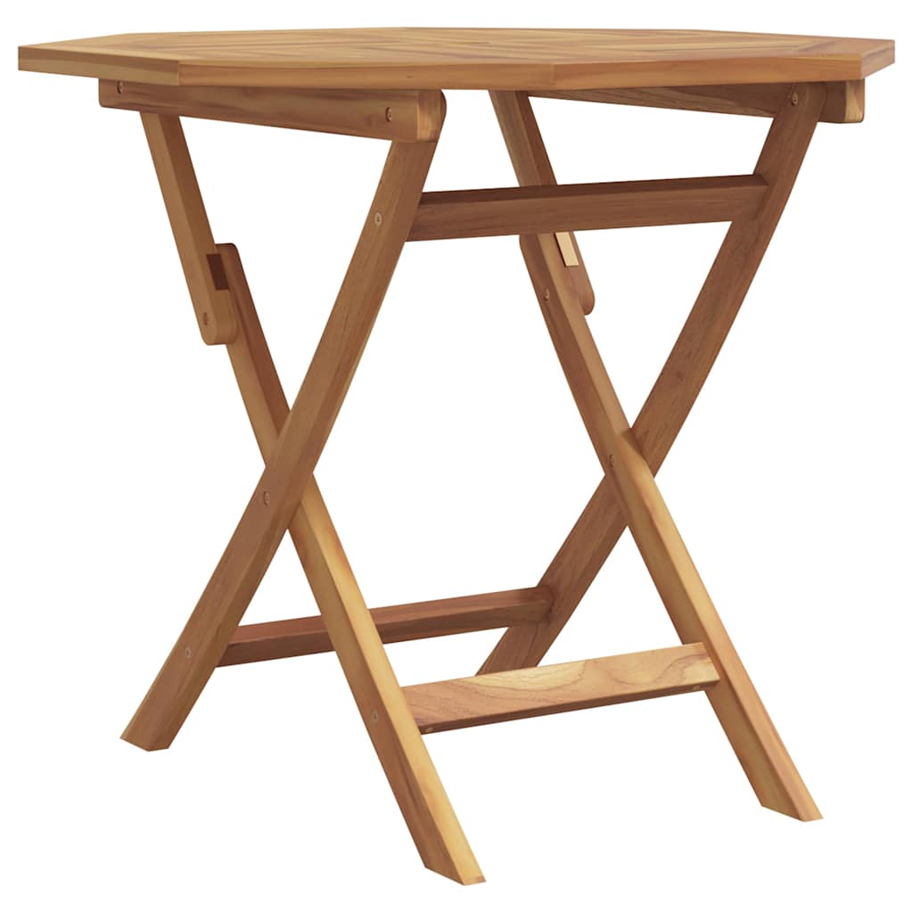 Tuin Eetset 2 Pcs Bruin Massief Teakhout