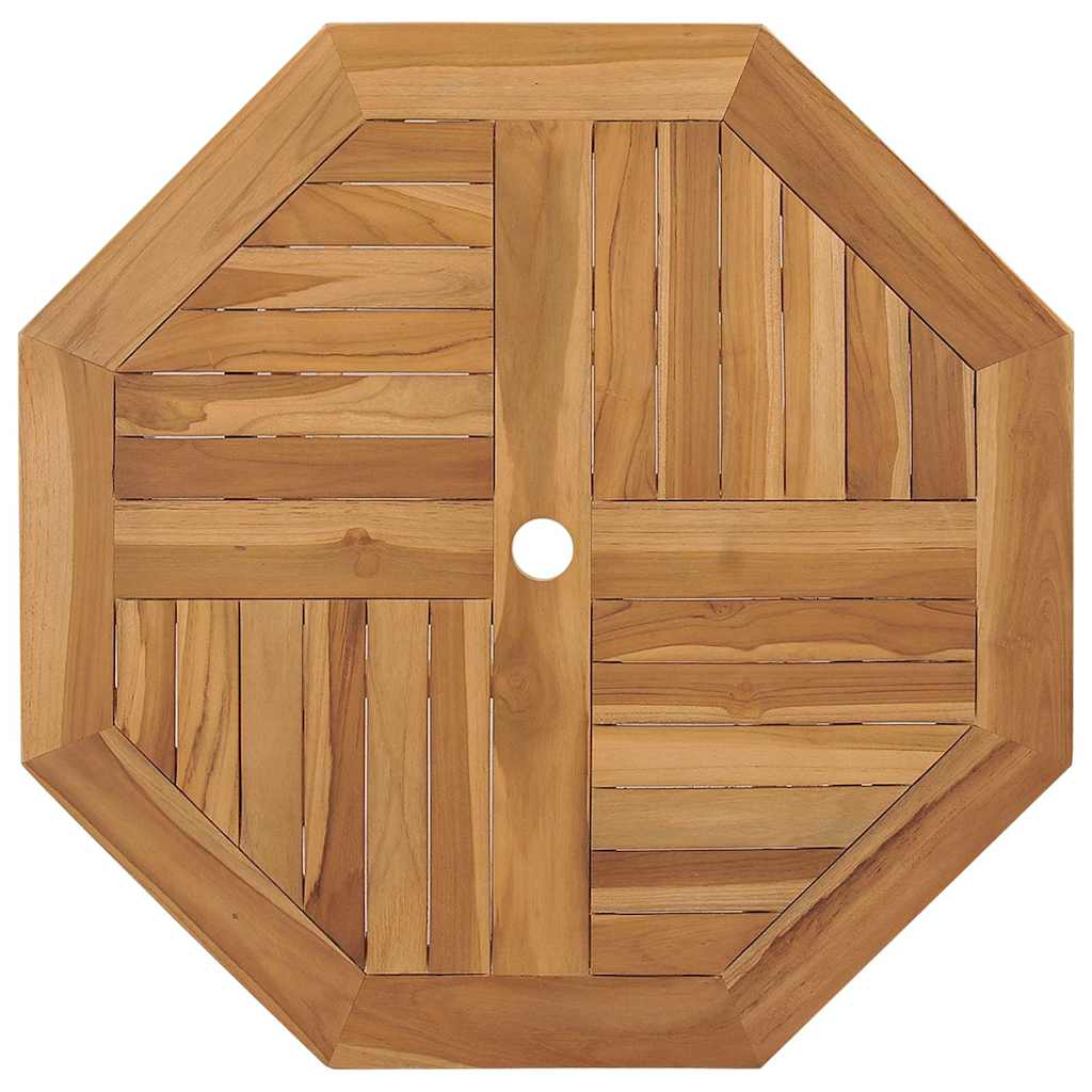 Tuin Eetset 2 Pcs Bruin Massief Teakhout