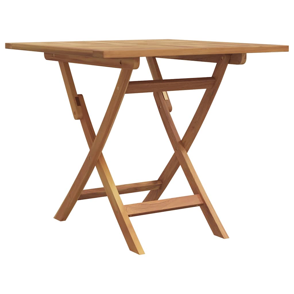 Tuin Eetset 2 Pcs Bruin Massief Teakhout