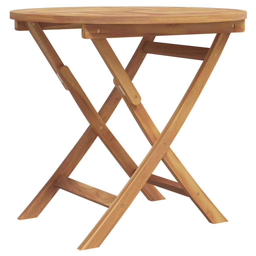 Tuin Eetset 2 Pcs Bruin Massief Teakhout