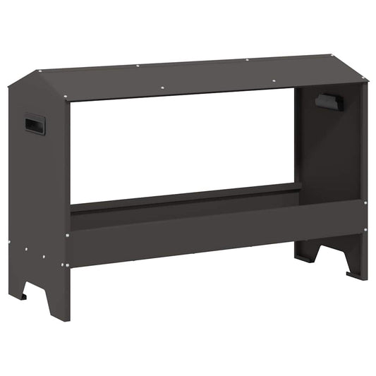 Kippen Voederbak 81 X 32 X 53,5 Cm Koudgewalst Staal