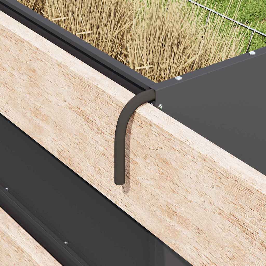Hooi Feeder 71 X 33 X 70 Cm 5 Kg Koudgewalst Staal