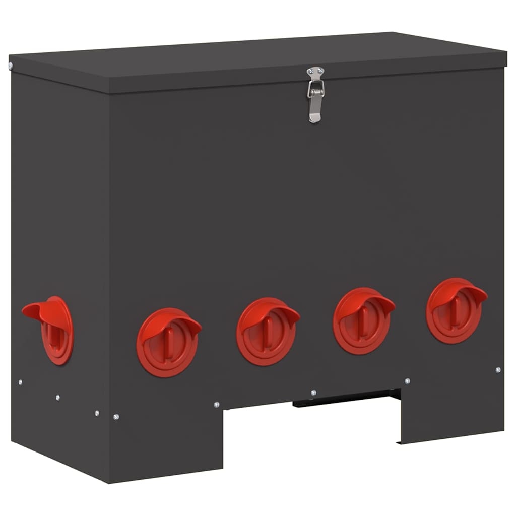 Kip Voerbak 60,5 X 29 X 51 Cm 25 Kg Koudgewalst Staal