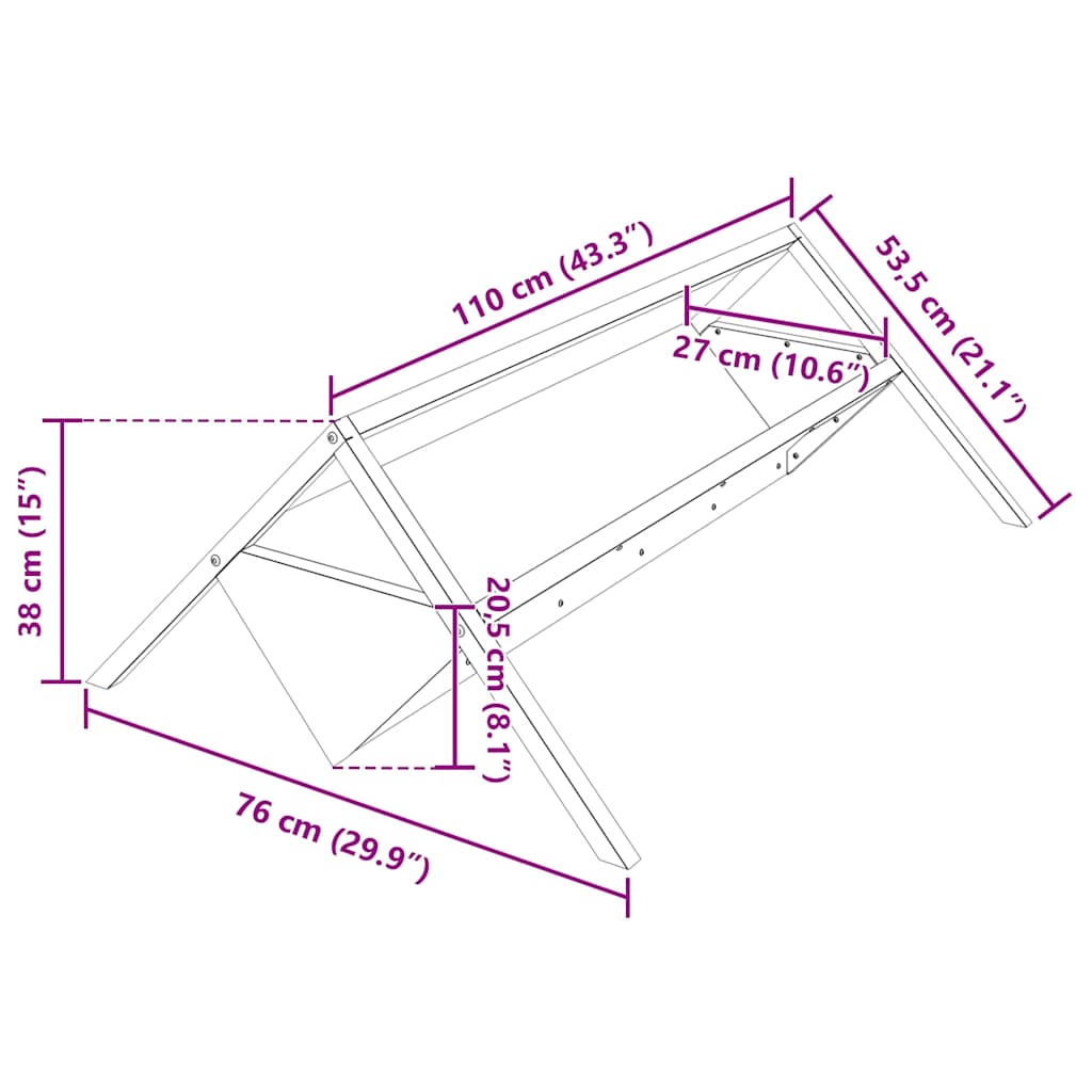 Voederbak Voor Vee 111 X 76 X 38 Cm 10 Kg