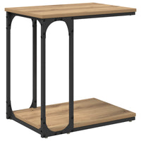 Bijzettafel Artisan Eiken Bewerkt Hout