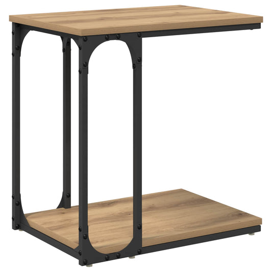Bijzettafel Artisan Eiken Bewerkt Hout