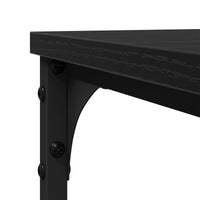 Bijzettafel Met Plank Bewerkt Hout