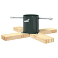 Kerstboomstandaard 50 X 50 X 16 Cm Massief Grenenhout