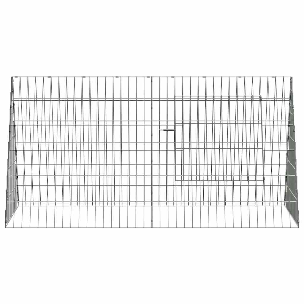 Kippenhok Zilver 110 X 55 X 55 Cm Gegalvaniseerd Staal