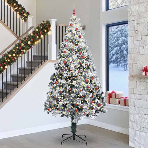 Kerstboom Met 300 Led Met Standaard Wit 300 Cm Pvc