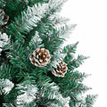 Slanke Kerstboom Pvc En Massief Dennenhout