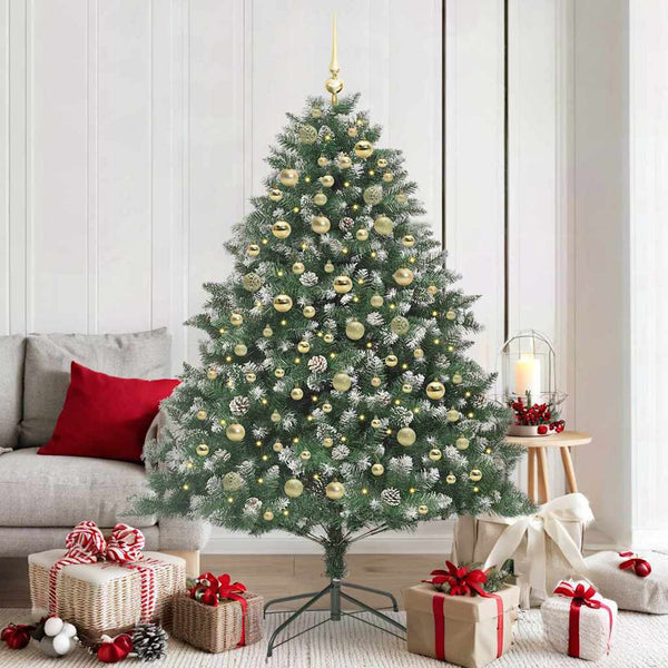 Kunstkerstboom Groen 85 X 85 X Pvc En Plastic En Staal