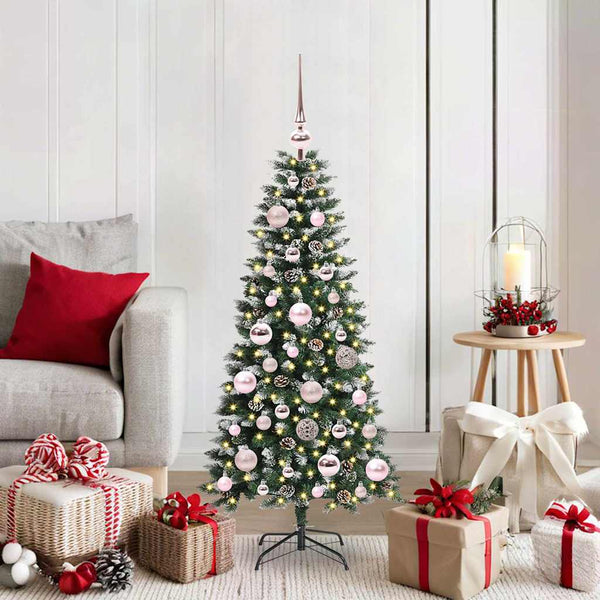 Kunstkerstboom Groen 66 X 66 X Pvc En Plastic En Staal