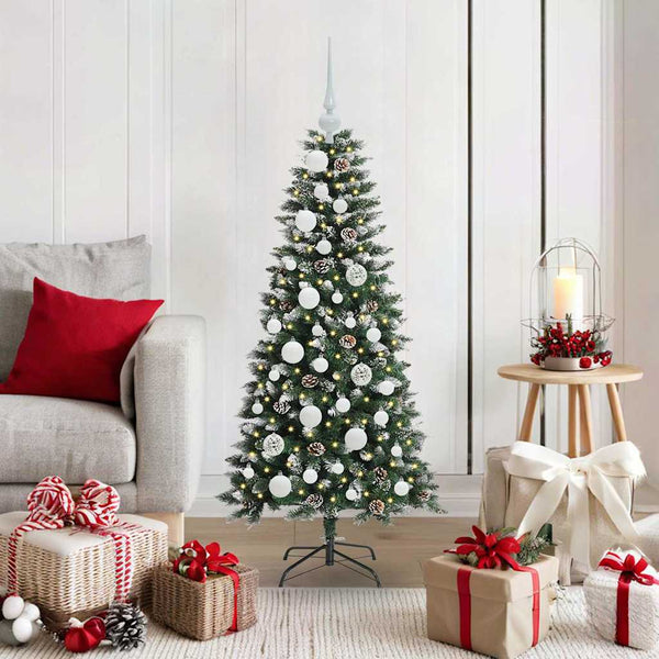 Kunstkerstboom Groen 66 X 66 X Pvc En Plastic En Staal