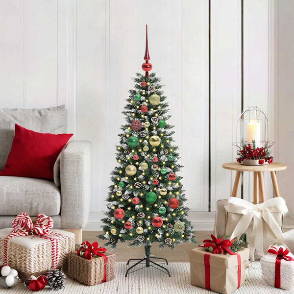Kunstkerstboom Groen 66 X 66 X Pvc En Plastic En Staal