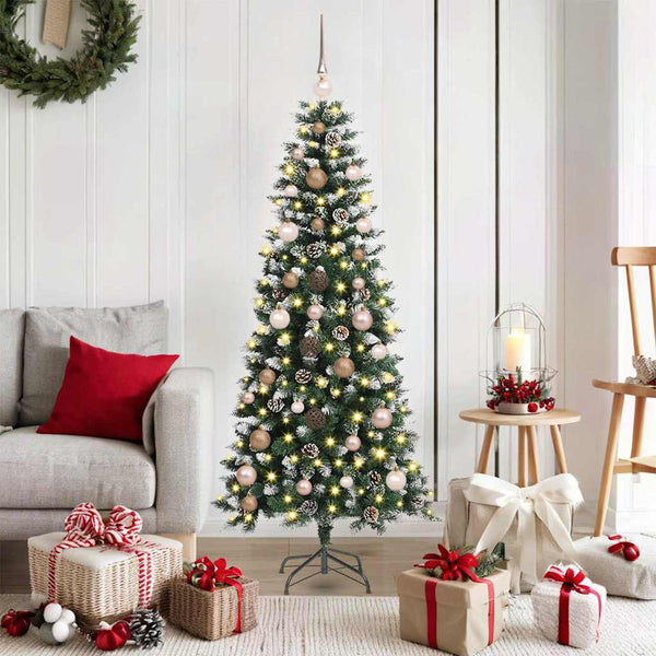 Kunstkerstboom Groen 66 X 66 X Pvc En Plastic En Staal