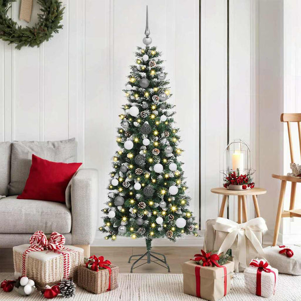 Kunstkerstboom Groen 66 X 66 X Pvc En Plastic En Staal