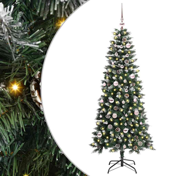 Kunstkerstboom Groen 66 X 66 X Pvc En Plastic En Staal