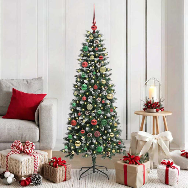 Kunstkerstboom Groen 66 X 66 X Pvc En Plastic En Staal
