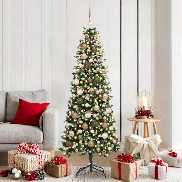 Kunstkerstboom Groen 66 X 66 X Pvc En Plastic En Staal