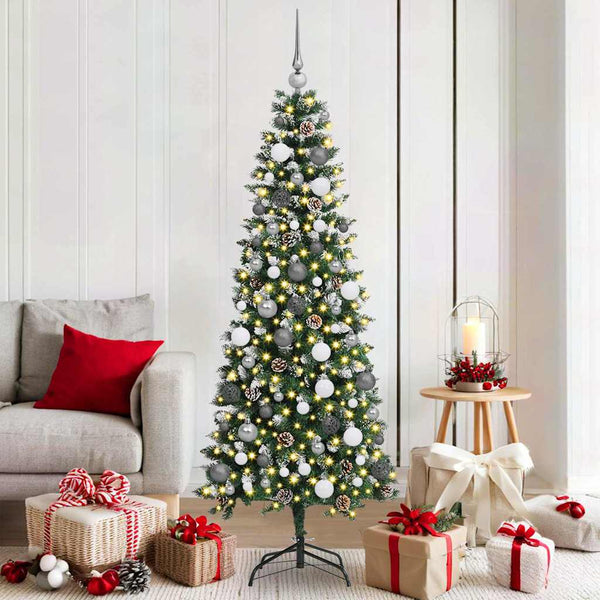 Kunstkerstboom Groen 66 X 66 X Pvc En Plastic En Staal