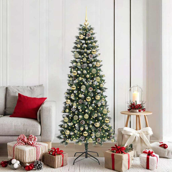 Kunstkerstboom Groen 66 X 66 X Pvc En Plastic En Staal