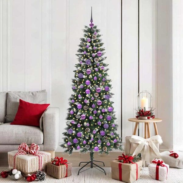 Kunstkerstboom Groen 66 X 66 X Pvc En Plastic En Staal