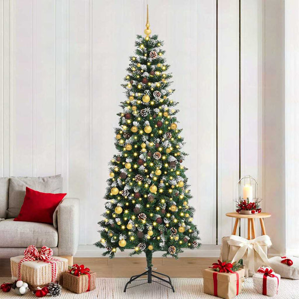 Kunstkerstboom Groen 66 X 66 X Pvc En Plastic En Staal