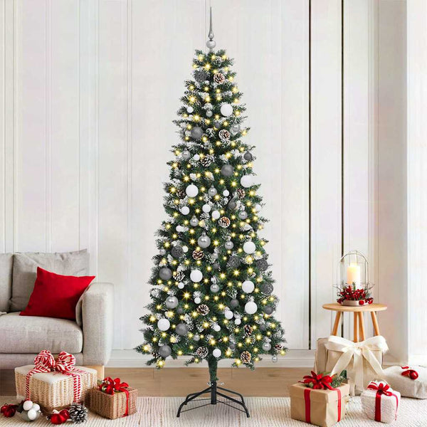 Kunstkerstboom Groen 66 X 66 X Pvc En Plastic En Staal