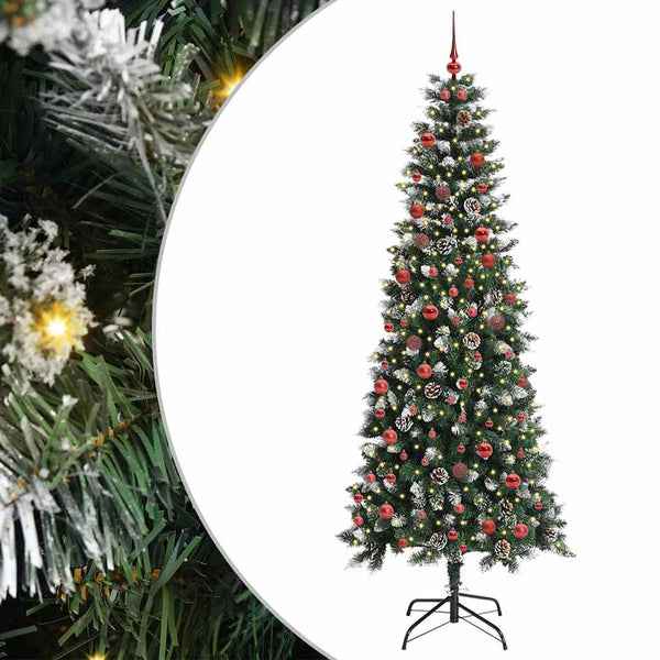 Kunstkerstboom Groen 66 X 66 X Pvc En Plastic En Staal
