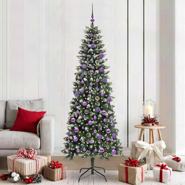 Kunstkerstboom Groen 66 X 66 X Pvc En Plastic En Staal