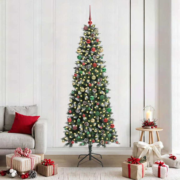 Kunstkerstboom Groen 66 X 66 X Pvc En Plastic En Staal