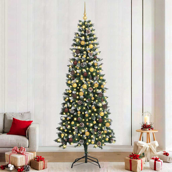 Kunstkerstboom Groen 66 X 66 X Pvc En Plastic En Staal