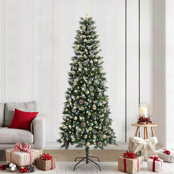 Kunstkerstboom Groen 66 X 66 X Pvc En Plastic En Staal