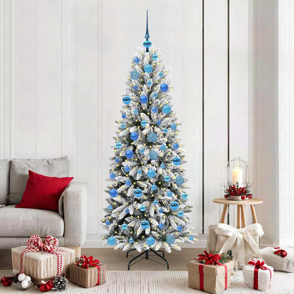 Kunstkerstboom Met 150 Led Met Standaard Wit 53 X 53 X