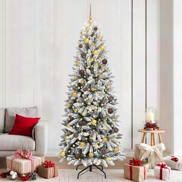 Kunstkerstboom Met 150 Led Met Standaard Wit 53 X 53 X