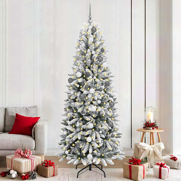 Kunstkerstboom Met 150 Led Met Standaard Wit 53 X 53 X