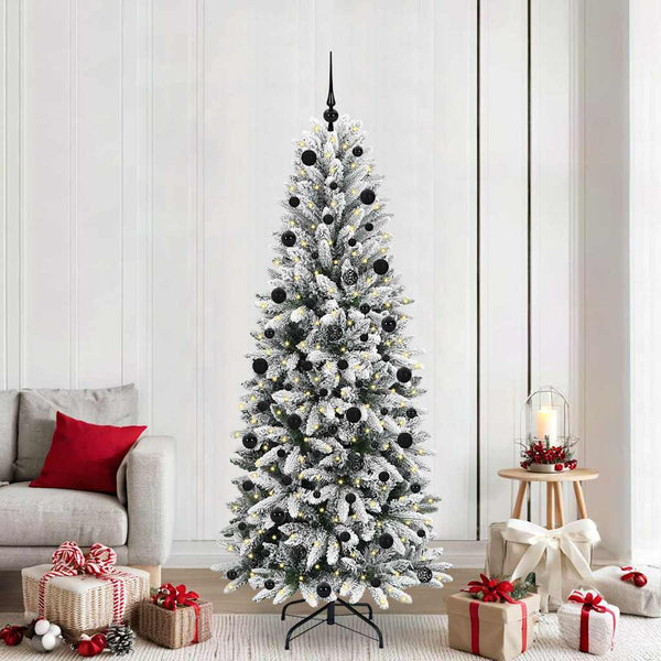 Kunstkerstboom Met 150 Led Met Standaard Wit 53 X 53 X