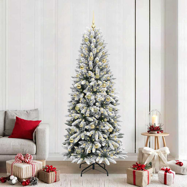 Kunstkerstboom Met 150 Led Met Standaard Wit 53 X 53 X
