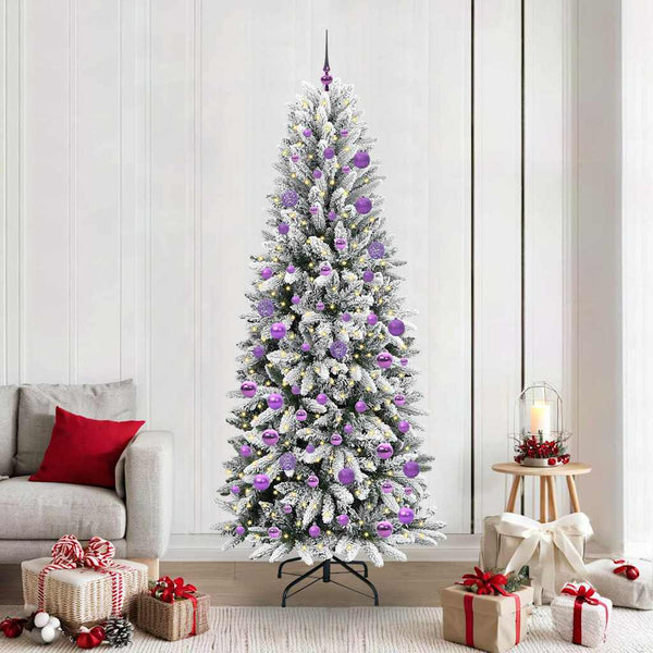 Kunstkerstboom Met 150 Led Met Standaard Wit 53 X 53 X
