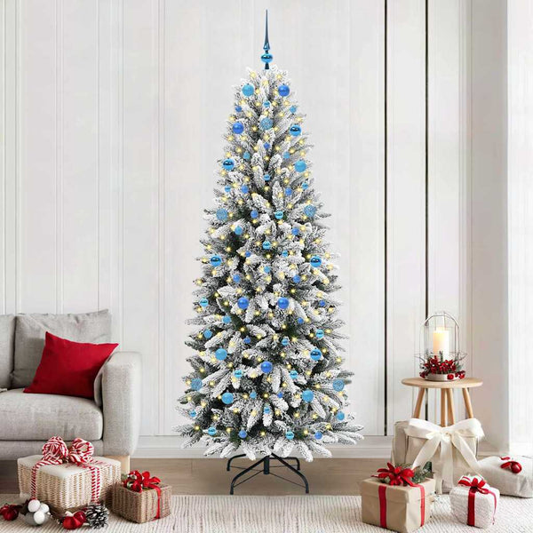 Kunstkerstboom Met 150 Led Met Standaard Wit 53 X 53 X